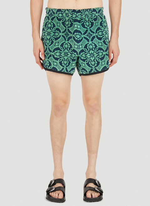 Hender Scheme Oriental Towel Shorts Beige hes0348031