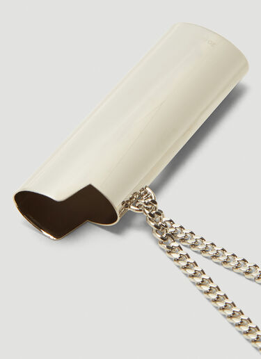 Lighter Case Necklace 1017 ALYX 9SM Lighter Case Necklace Silver aly0342012