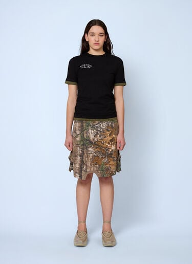 Gina Corrieri Logo Print T-Shirt Khaki gcr0264009