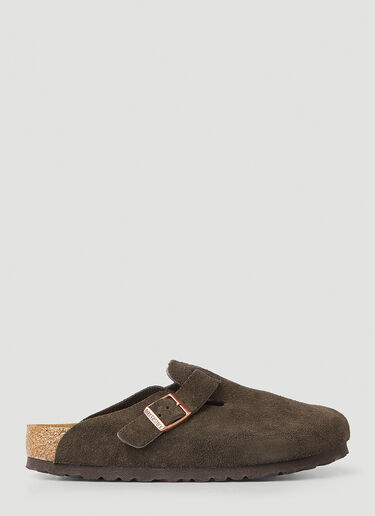 Birkenstock 보스턴 뮬 브라운 brk0349008