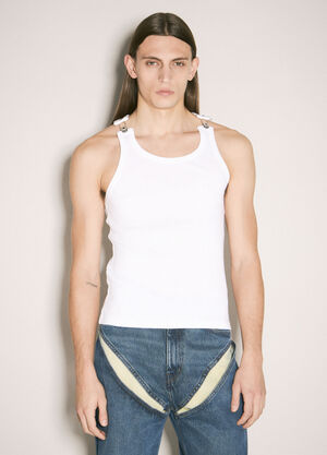 Jean Paul Gaultier Overall Buckles Tank Top Black jpg0160003