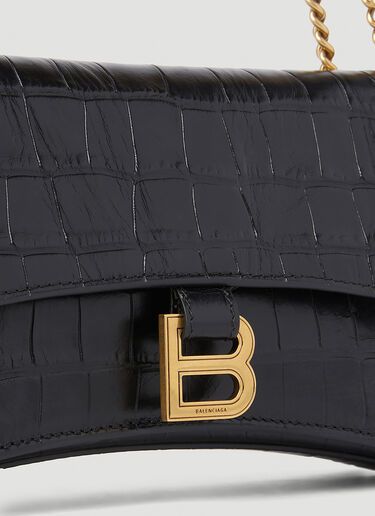 Balenciaga Crush 체인 XS 숄더백 블랙 bal0252082