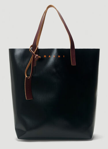 Marni Logo Tote Bag Black mni0143025