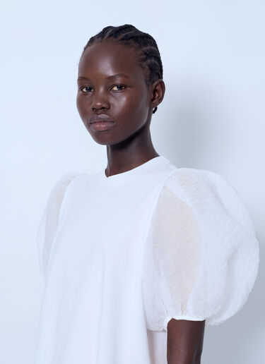 LN-CC® - Cecilie Bahnsen: Cbben T-Shirt Jersey - White Cecilie Bahnsen Cbben T-Shirt Jersey White cec0266024