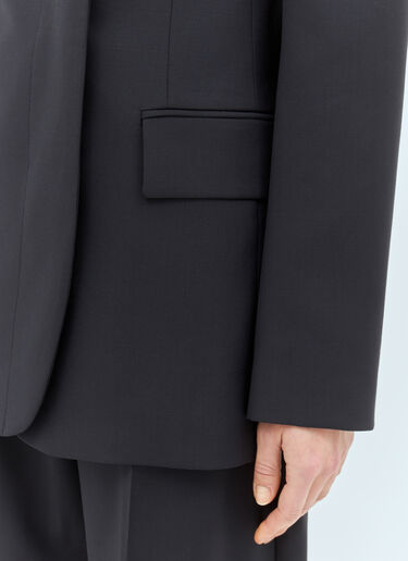 Sportmax Stretch Wool Tailored Blazer Navy spx0258012
