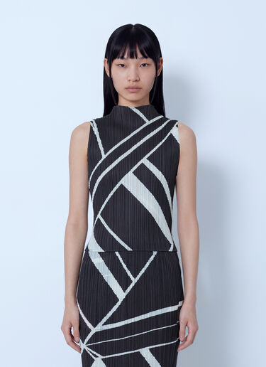 LN-CC® - Pleats Please Issey Miyake: Fold Line Shirt - Brown Pleats Please Issey Miyake Fold Line Shirt Brown plp0266022