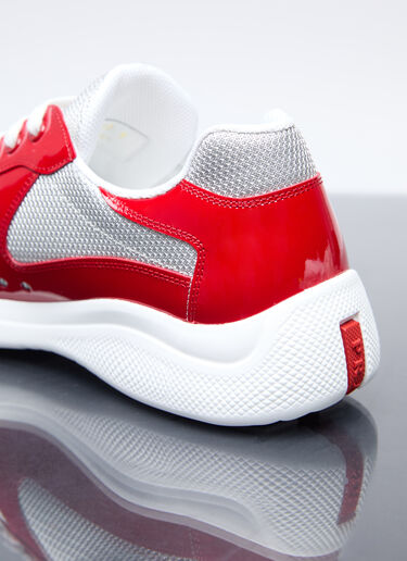Prada America's Cup Sneakers Red pra0155017