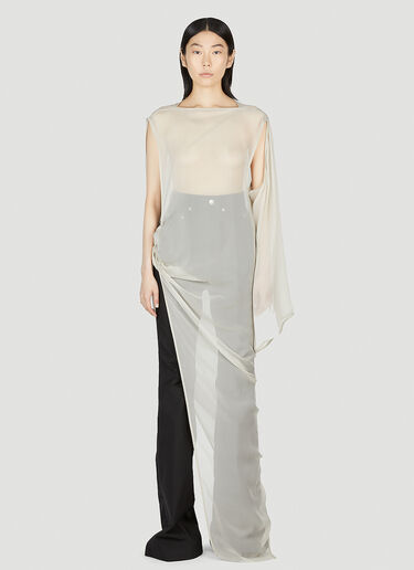 Rick Owens 비대칭 드레스 그레이 ric0252005