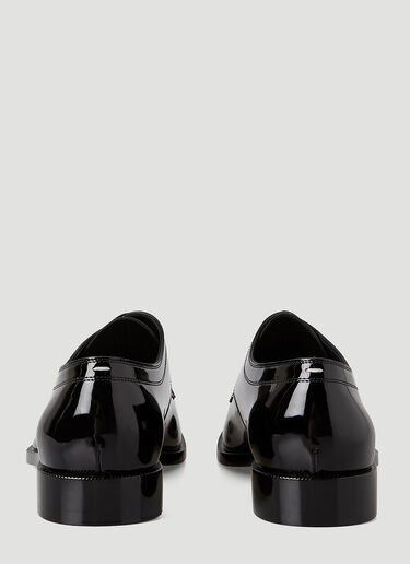 Maison Margiela Tabi Lace-Up Oxford Shoes Black mla0145022