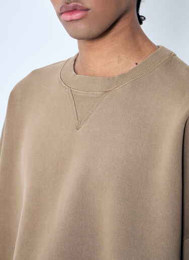 Entire Studios Box Crew Sweatshirt Brown ent0358004