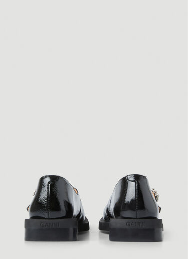 Wide Mary Jane Flats GANNI Wide Mary Jane Flats Black gan0251027