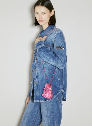 Rabanne 1969 나노 숄더백 Pink pac0253047