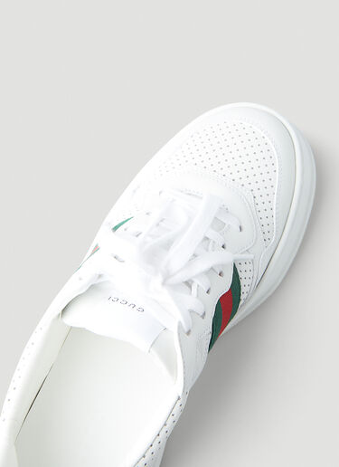 Gucci 织带 GG 运动鞋 白色 guc0247140
