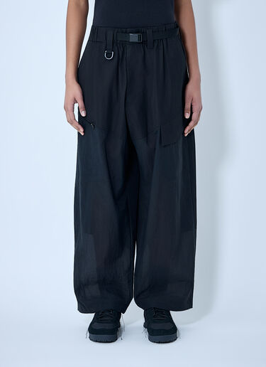 Y-3 Straight Leg Pants Black yyy0364012