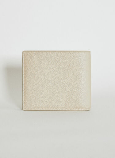 Saint Laurent Tiny Cassandre East/West Wallet Beige sla0154054