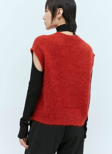 Rejina Pyo Spencer Knit Vest Red rej0254001