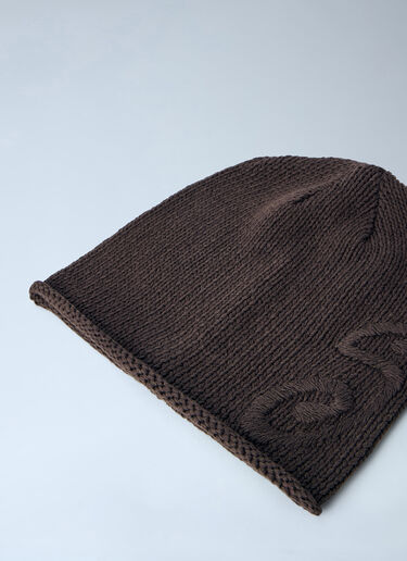 Stüssy S 针织圆顶帽 棕色 sts0164017