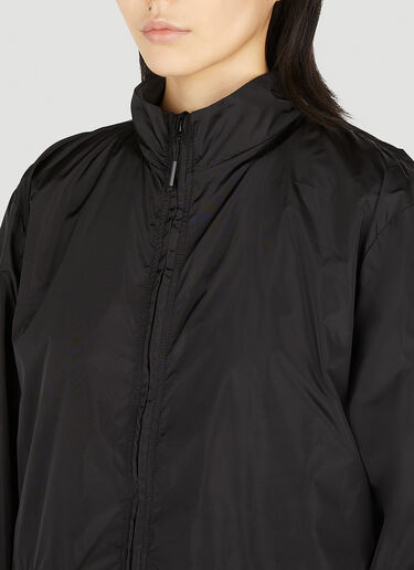 Rains Logo Patch Track Jacket Black rai0352010