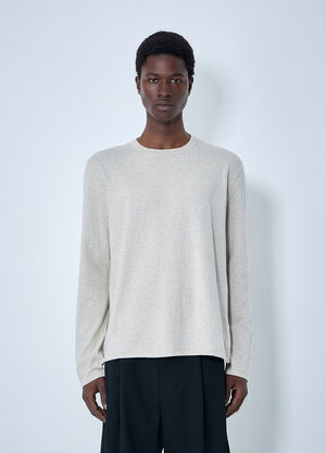 The Row Cliff T-Shirt Beige row0164008