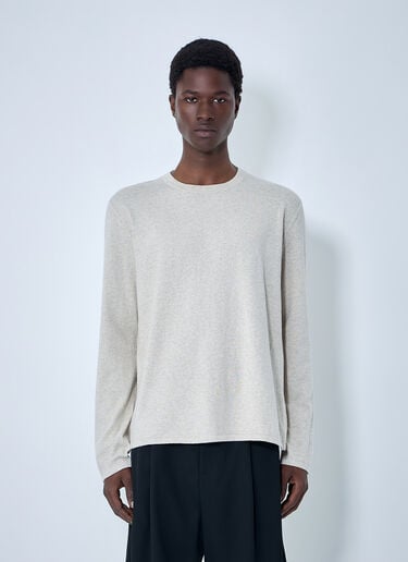 The Row Cliff T-Shirt Beige row0164008