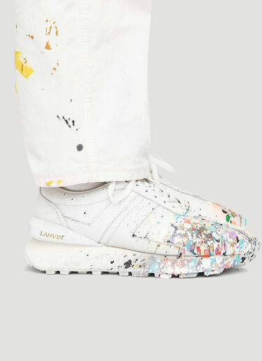 Lanvin X Gallery Dept. Splatter Bumper Sneakers White lag0146014