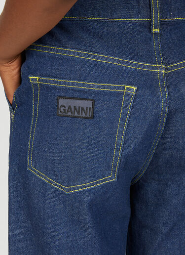 GANNI Cargo Jeans Blue gan0251091