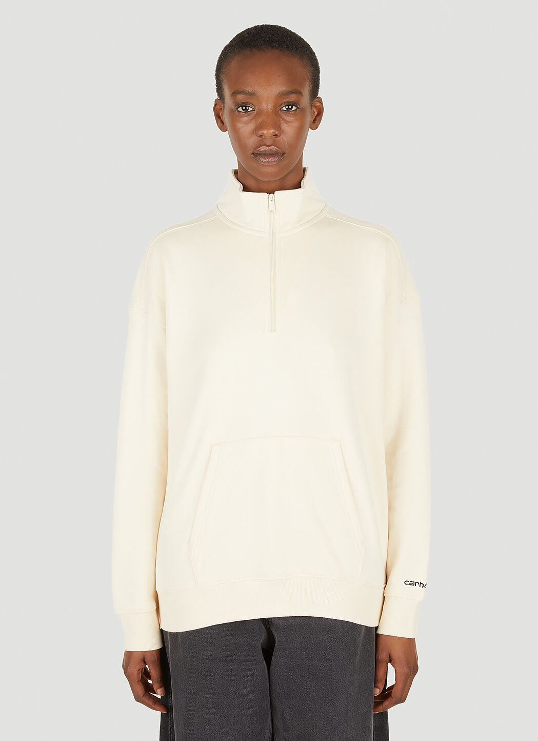 Cream carhartt sweatshirt online