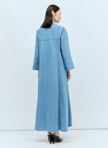 Dries Van Noten Denim Maxi Dress Blue dvn0256003