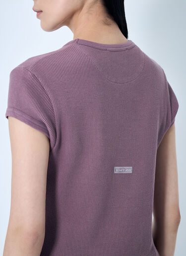Acne Studios Thermal T-Shirt Purple acn0259008