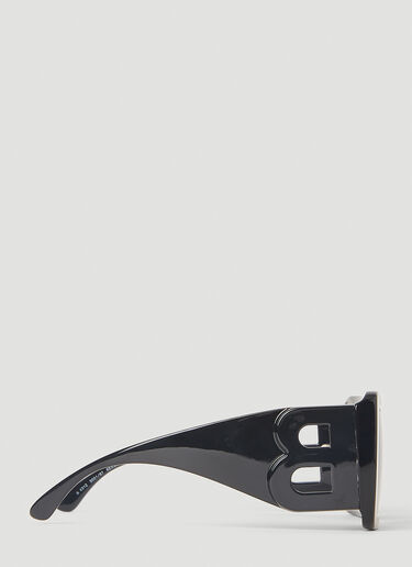 Burberry B Cut Out Sunglasses Black lxb0251001
