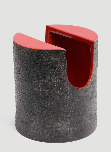 Bitossi Ceramiche Cylindrical Vase Red wps0642122