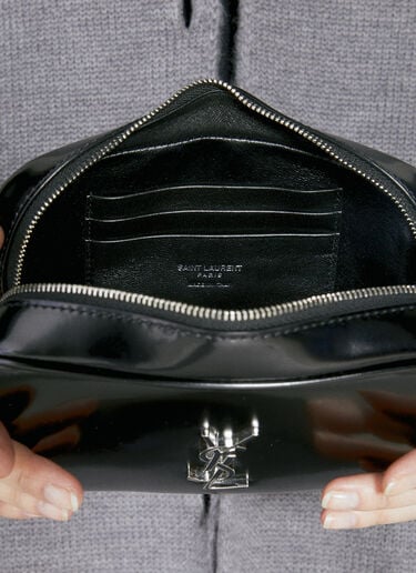 Saint Laurent Lou Mini Shoulder Bag Black sla0253177