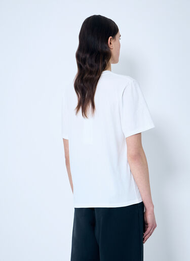 MM6 Maison Margiela Logo Patch T-Shirt White mmm0259006
