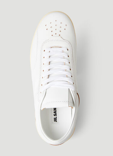 Jil Sander Vulcanised Sneakers White jil0249020