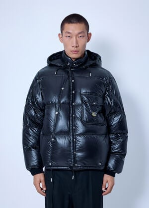 Moncler RE/ICONS Karakorum Hooded Short Down Jacket Black mon0166063
