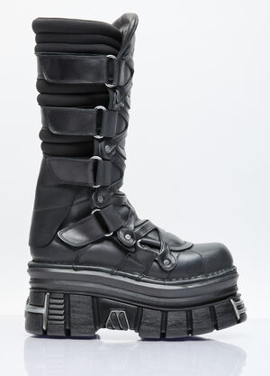 VETEMENTS Tower Boots Black vet0156013