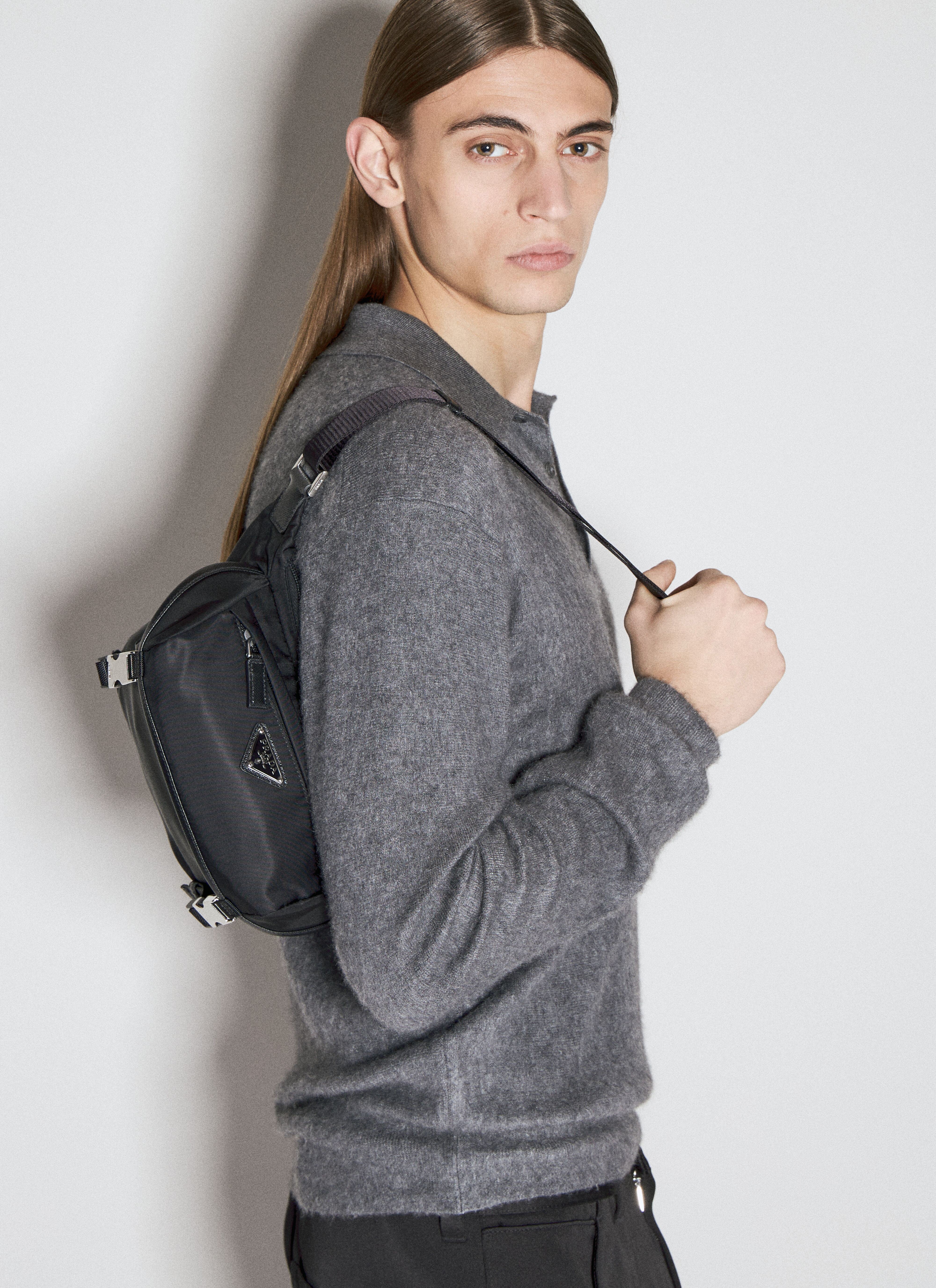 Prada small nylon crossbody bag online