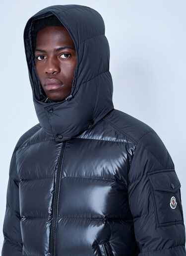 LN-CC® - Moncler: Maya Hooded Short Down Jacket - Black Moncler Maya Hooded Short Down Jacket Black mon0166010