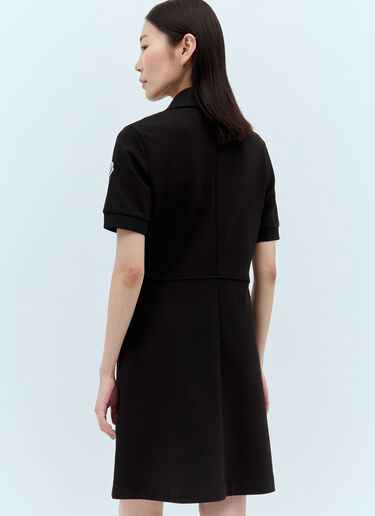 Moncler Polo Mini Dress Black mon0257049