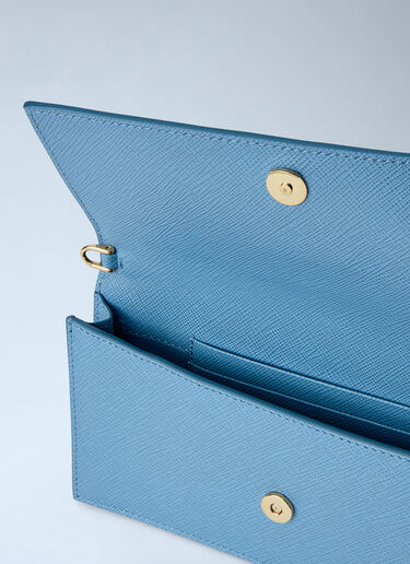 LN-CC® - Prada: Saffiano Leather Mini Bag - Light Blue Prada Saffiano Leather Mini Bag Light Blue pra0264204