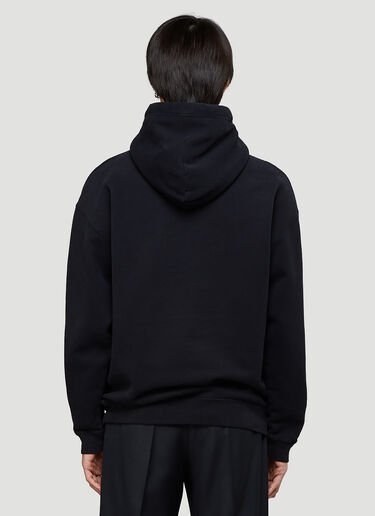 Balenciaga Logo Hooded Sweatshirt   Black bal0143028