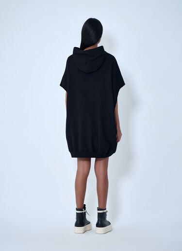 Rick Owens Hooded Cape T-Shirt Black ric0263006