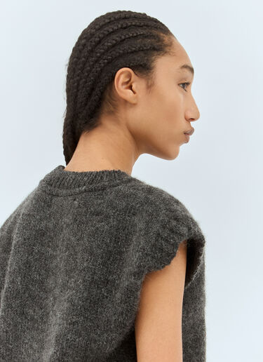 Skall Studio Penny Wool Vest Grey ska0258004
