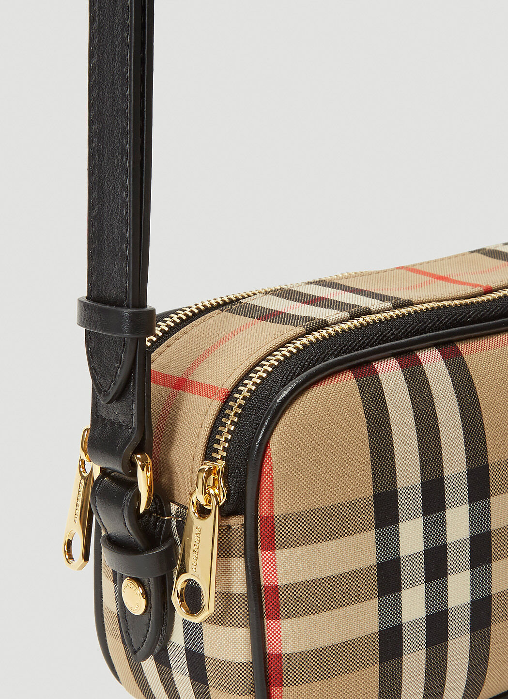 Burberry Women s Vintage Check Mini Camera Bag in Beige LN CC