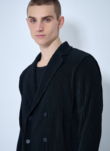 Homme Plissé Issey Miyake Pleats One Blazer Black hmp0160007