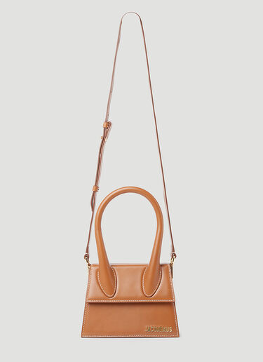 Jacquemus Le Chiquito Moyen Handbag Brown jac0254075