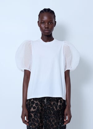 Cecilie Bahnsen Cbben T-Shirt Jersey White cec0266024