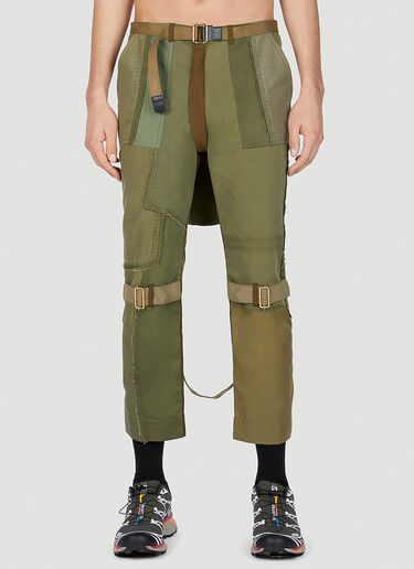 Children Of The Discordance Re-Constructed Bondage Pants Khaki cod0151001