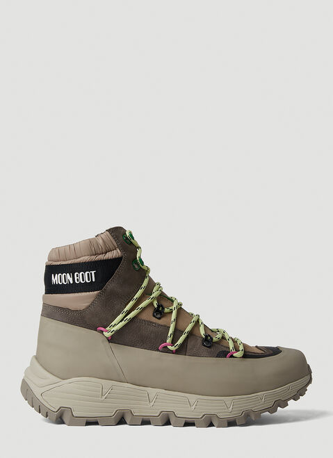 Moon Boot Tech Hiker Boots Brown mnb0151004