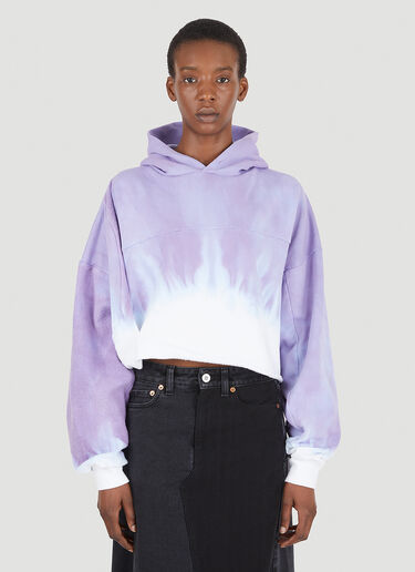 Ottolinger Cropped Drape Sweatshirt Lilac ott0246025